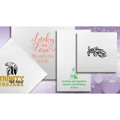 Linun Full Color Beverage Napkins