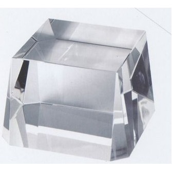 Clear Optical Crystal Base (2"x5"x3½")