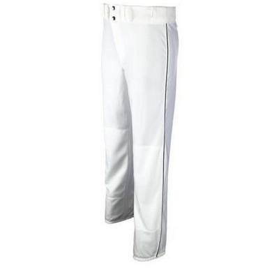 Youth Standard Fit 10 Oz. Stretch Double Knit Baseball Pant w/ Contrasting Soutache