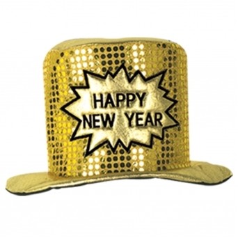 Glitz'n Gleam H.N.Y. Gold Top Hats