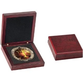 Presentation Rosewood Box for 3" Medal - Blank