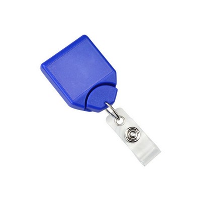 Metallic B-Reel Badge Reel w/Swivel Belt Clip (Metallic Blue)