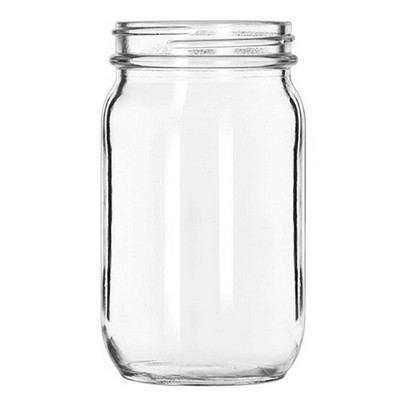 8 Oz. Libbey Glass Mason Jar