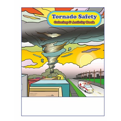 Tornado Safety Imprintable Coloring and Activity Book