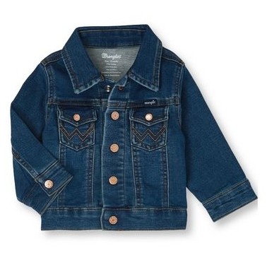 Wrangler® Baby Boy's Dark Blue Denim Jacket