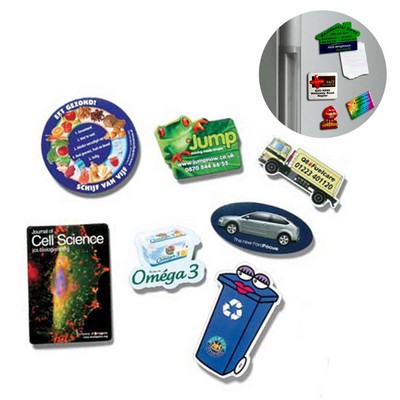 Full Color Imprint Custom Shape Fridge Magnets