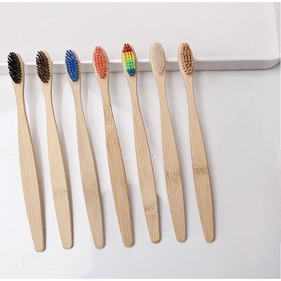 Rainbow Bamboo Toothbrush