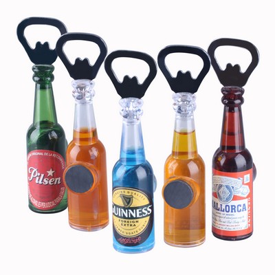 Magnetic Beer Shaped Bottle Opener