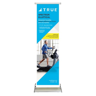 Superior Retractable Banner Only (24"x92"). No minimum.