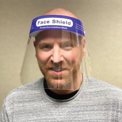 PET Plastic Face Shield