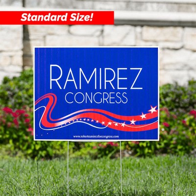 Custom 18" X 24" Yard Signs