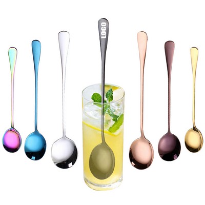 7.67 Inch Drinks Round Spoon