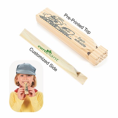 Wooden Train Whistle