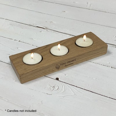 Wood Tealight Holder