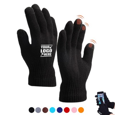 Touch Screen Gloves w/Warm Lining