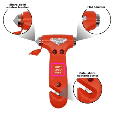 Emergency Window Hammer/Seat Belt Cutter