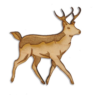 Deer - Buck Wood Pin