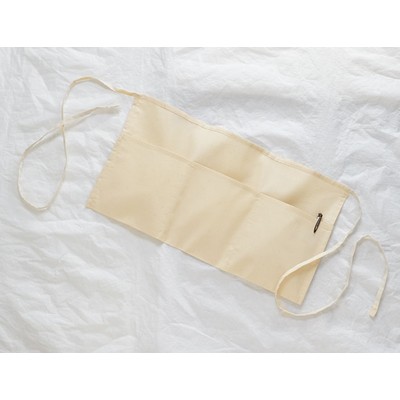 Waist Apron With 3 Compartment Pouch