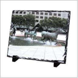 Rectangle Slate Award w/Stand (12"x8")