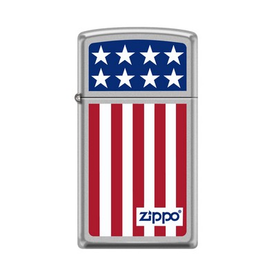 Zippo® Slim® Classic Satin Chrome™ Finish Lighter