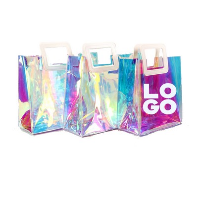 Clear Iridescent Bag