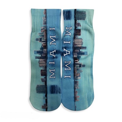 Sublimated Streetwear Ankle Socks