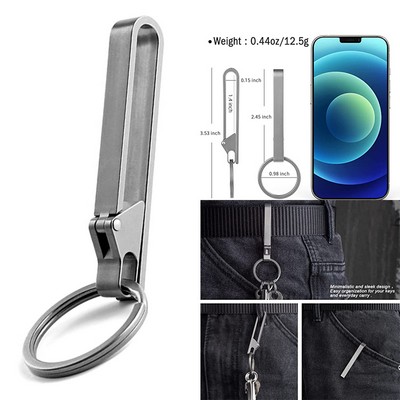 EDC Belt Keychain Clip