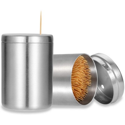 Stainless Steel Toothpick Holder Dispenser