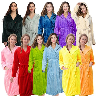 Women'S Soft Bath Robe