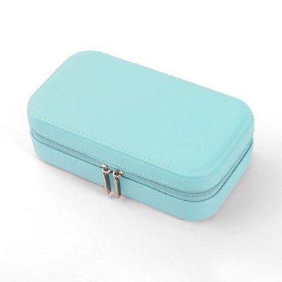 Large Capacity Premium PU Leather Jewelry Finger Rings Box