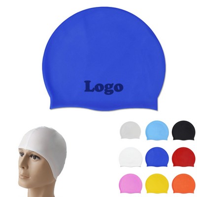 Unisex Silicone Swim Cap For Adults