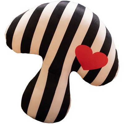 Plush Squishmallow Tech Buddy Love Pillow - Striped Mushroom