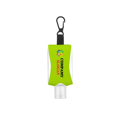 1oz Vest Hand Sanitizer Bottle with Neoprene Holder