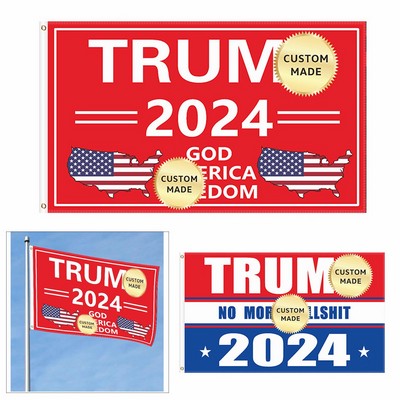 2024 Vote Republican Usa Election Campaign Flag Banners