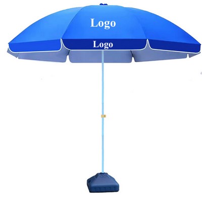 Beach Umbrella UV 50+ Outdoor Portable Sunshade Umbrella