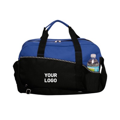 Two Tone Center Court Duffel Bag