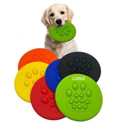 Push Pop Soft Pet Flying Disc