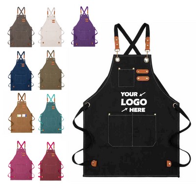 Chef Aprons for Women Men with Large Pockets