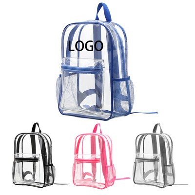 PVC Heavy Duty Transparent Backpack