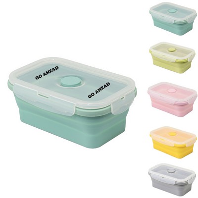 12 OZ Silicone Folding Lunch Box