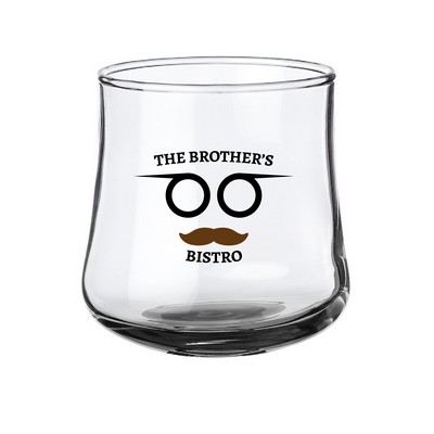 11 oz. Belle Stemless Glasses (2 Color Imprint)