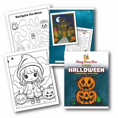 Halloween Coloring & Activity Book