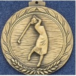 2.5" Stock Cast Medallion (Female Golf)