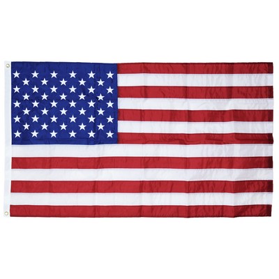 2.5' x 4' U.S. Outdoor Nylon Flag with Heading and Grommets