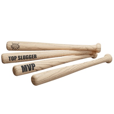 10" Natural Finish Imprinted Novelty Baseball Bat