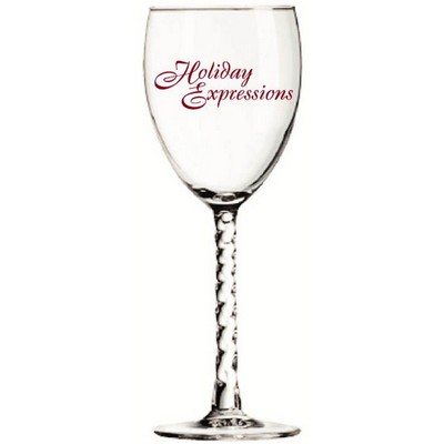 8.5 Oz. Angelique Wine Glass with Twist Stem