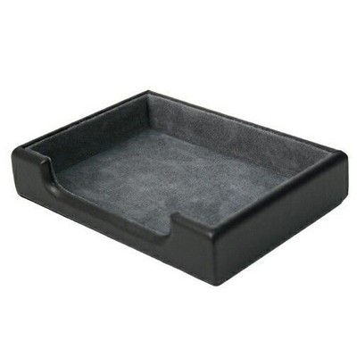 Leather Desk Accessory Tray