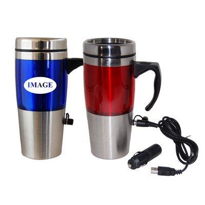 16 OzAuto Heated Travel Mug