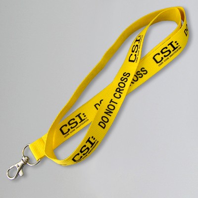 Custom Printed Lanyard with Deluxe Metal Hook