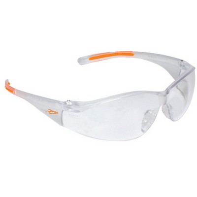 Lightweight Wrap-Around Safety Glasses w/ Nose Piece